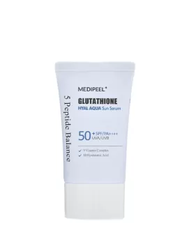MEDIPEEL Ser pentru protecție solară Glutathione Hyal Aqua SPF 50+ PA++++, 50 ml