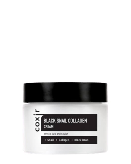 Coxir Антивозрастной крем для лица Black Snail Collagen, 50 мл