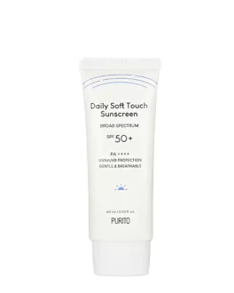 Purito SEOUL Cолнцезащитный крем Daily Soft Touch SPF50 PA++++, 60 мл