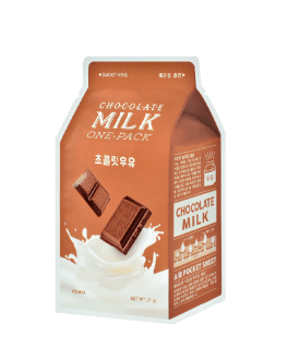 Apieu Mască din țesătură cu proteine din lapte și extract de cacao Chocolate Milk, 1 buc