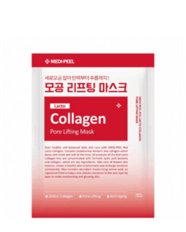 MEDI-PEEL Mască din țesătură pentru față Red Lacto Collagen, 1 buc